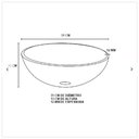 Ver imagem 3 de Cuba Vermelho De Vidro Cr35Cm +Torneira Link +Válvula Click