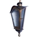 Ver imagem 1 de Arandela de Ferro Colonial Sinhá Meia Taça Cor Cobre