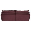 Ver imagem 6 de Sofá Sem Caixa Retrátil e Reclinável 1,95m Cama inBox Versátil Suede Velusoft Vinho