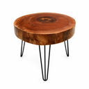 Ver imagem 3 de Mesa de Centro em Cedro Bolacha Natural