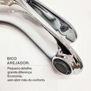 Ver imagem 7 de Torneira para Banheiro Monocomando Bica Alta Curves Konnen Metais