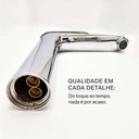 Ver imagem 4 de Torneira para Banheiro Monocomando Bica Alta Curves Konnen Metais