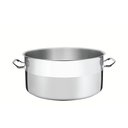 Ver imagem 1 de Caçarola Rasa Tramontina Professional em Aço Inox com Fundo Triplo sem Tampa 40 Cm 23 L Tramontina
