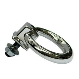 Argola para Lápide de Plástico Metalizado - Cromado - 2