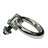 Argola para Lápide de Plástico Metalizado - Cromado - 2