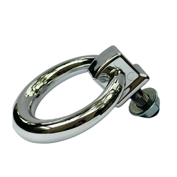 Argola para Lápide de Plástico Metalizado - Cromado - 5