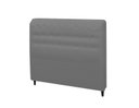 Ver imagem 1 de Cabeceira Dama New Plus Solteiro 900mm Linho Chumbo - Simbal