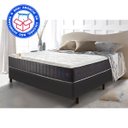 Ver imagem 2 de Colchão Casal com Molas Ensacadas Cama Inbox Cloud Cinza 138x188x28