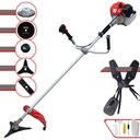 Ver imagem 3 de Roçadeira Profissional Anmax Cg430-p + Kit Faca 3 Pontas, Faca 80 Dentes e Escova de Aço
