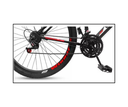 Ver imagem 3 de Bicicleta Aro 26 Aero 21 Marchas Velox - Preto - Ello Cor:preto/vermelho