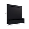 Home/Estante 180x180 TV até 50",3 Portas e 3 Prateleiras MDP - 2