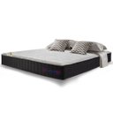 Ver imagem 1 de Colchão Queen Cama inBox com Molas Ensacadas Cloud Cinza 158x198x28