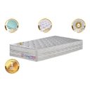 Ver imagem 4 de Colchão Solteiro com Molas Ensacadas Cama Inbox Wonderful Branco 88x188x32