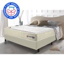 Ver imagem 2 de Colchão Casal com Molas Ensacadas Cama Inbox Cloud Bege 138x188x28
