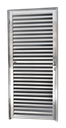 Ver imagem 1 de Porta Veneziana Alumínio 86 Dir Anod.Brilhante Brimak