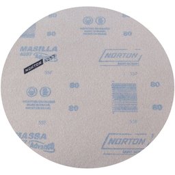 Lixa Disco 230mm Norton Plumas S/furo A257 Grão 120 Cx C/50 - 3