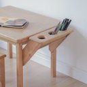 Ver imagem 3 de Mesa com Cadeira Infantil Alecrim em Madeira Amêndoa