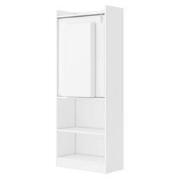 Armário Multifuncional/Multiuso com Prateleiras e Mesa Retrátil com Organizador Multimóveis - 4