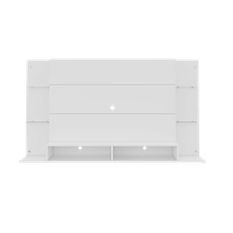 Painel Nairóbi Plus para TV até 60 Polegadas Branco Acetinado Texturizado - 7