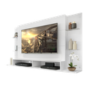 Ver imagem 3 de Painel Nairóbi Plus para TV até 60 Polegadas Branco Acetinado Texturizado