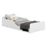 Cama Montessoriana Infantil Melissa Plus com Colchão Multimóveis 100% MDF Branca - 2