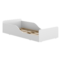 Cama Montessoriana Infantil Melissa Plus com Colchão Multimóveis 100% MDF Branca - 4
