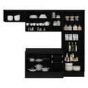 Ver mais imagens de Cozinha Completa Multimóveis Suíça 5195ML com Balcão 10 Portas 2 Gavetas Preto