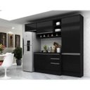 Ver imagem 7 de Cozinha Completa Multimóveis Suíça 5195ML com Balcão 10 Portas 2 Gavetas Preto