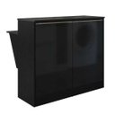 Ver imagem 2 de Bancada Balcão com Prateleira/Divisor de Ambientes Multimóveis Preto