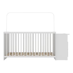 Berço Grade Fixa 3 Níveis de Altura - Meu Bebê 2870.010 - 6