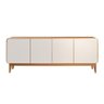 Buffet Donna - Madeira Maciça e Mdf 2,00m com 4 Portas - Távoli Decor - 3
