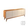 Buffet Donna - Madeira Maciça e Mdf 2,00m com 4 Portas - Távoli Decor - 5
