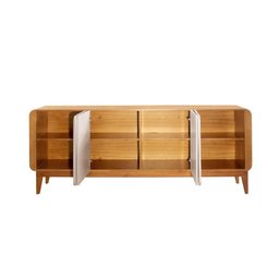 Buffet Donna - Madeira Maciça e Mdf 2,00m com 4 Portas - Távoli Decor - 4