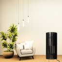 Ver imagem 3 de Luminária de Chão MDF TORRE DE PISA:Preto/Kit com 3 - 85x25cm, 75x25cm e 60x25cm
