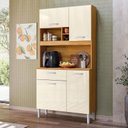 Ver imagem 5 de Kit para Cozinha Compacta Malta Cinamon Off White - Demóbile