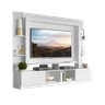 Estante Rack com Painel e Suporte TV 65" Moscou Multimóveis Branco - 2