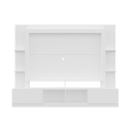 Estante Rack com Painel e Suporte TV 65" Moscou Multimóveis Branco - 6
