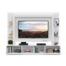 Estante Rack com Painel e Suporte TV 65" Moscou Multimóveis Branco - 5