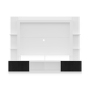 Ver imagem 6 de Estante Rack com Painel e Suporte TV 65" Moscou Multimóveis Branco/Preto