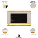 Ver imagem 3 de Painel para Tv Suspenso 75 Pol 219cm Pés Madeira Collie D04 Cedro/bali - Mpozenato