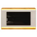 Ver imagem 5 de Painel para Tv Suspenso 75 Pol 219cm Pés Madeira Collie D04 Cedro/bali - Mpozenato