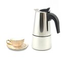 Ver imagem 2 de Cafeteira Expresso Italiana Para 6 Xícaras Aço Inox