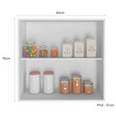 Ver imagem 6 de Armário Aéreo 2 Portas Olivia 80 Cm