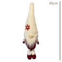 Ver imagem 3 de Papai Noel Decorativo Escandinavo Vermelho e Branco 45cm