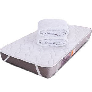 Kit 2 Protetor Colchão Berço Americano 130x70 100% Algodão BF Colchões