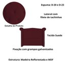 Ver imagem 3 de Cabeceira de Cama Box Estofada Sienna 195 Cm King Suede