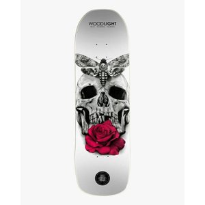 Shape Wood Light Old School Shark Skull Flower