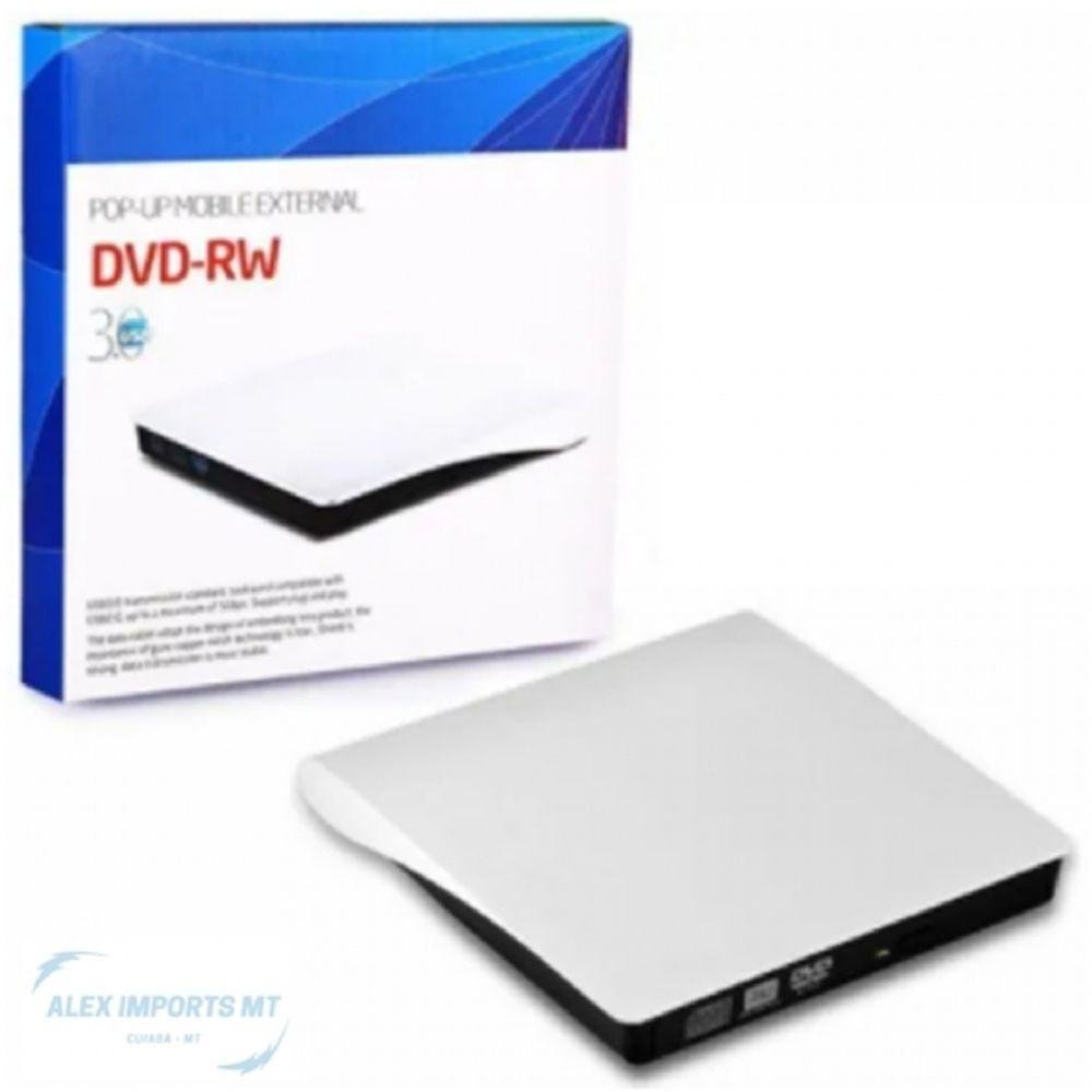 Gravador de Dvd 3.0 Velocidade Rápida Gravador Usb - 2