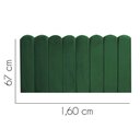 Ver imagem 2 de Painel Estofado Alanis Queen Size Madeira Maciça Suede Verde Musgo Gat Magazine