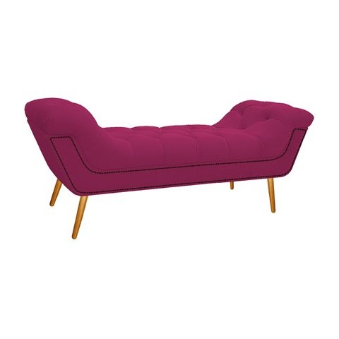 Calçadeira Madrid 100 cm Suede Pink